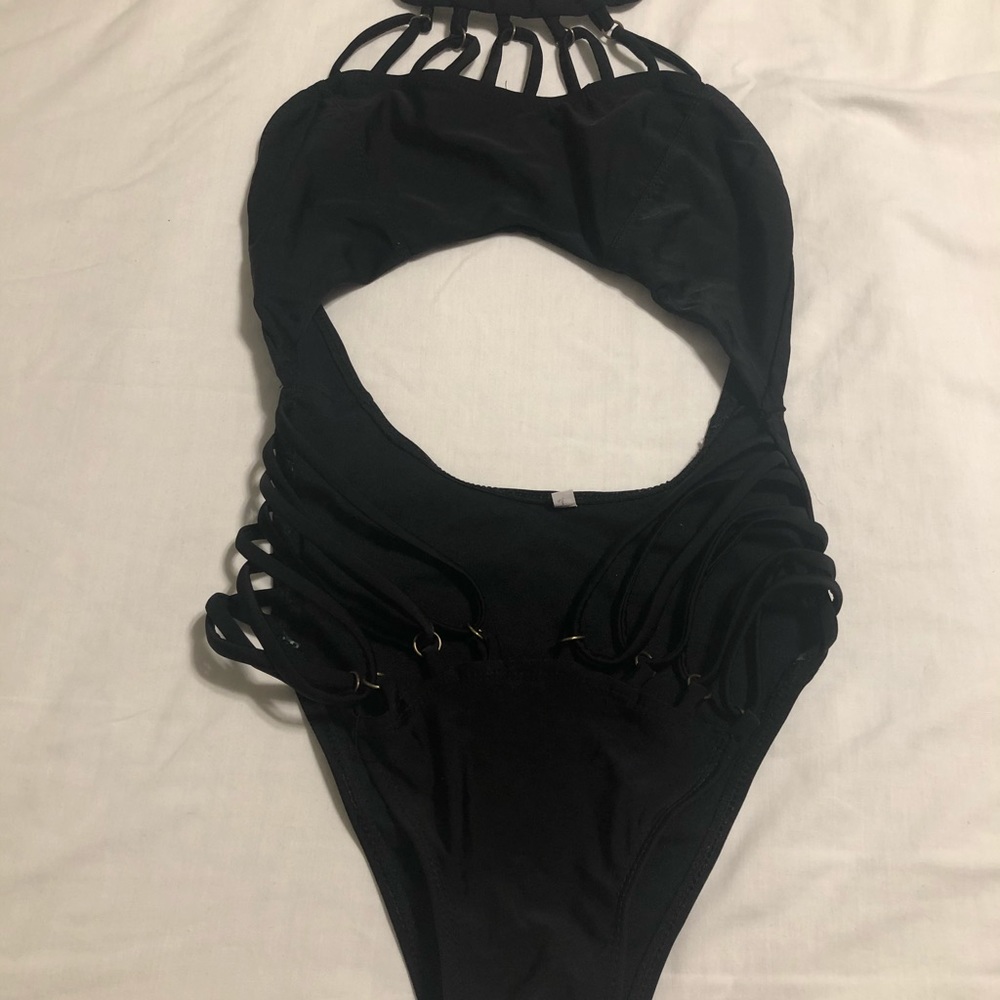 Black sexy swimsuit